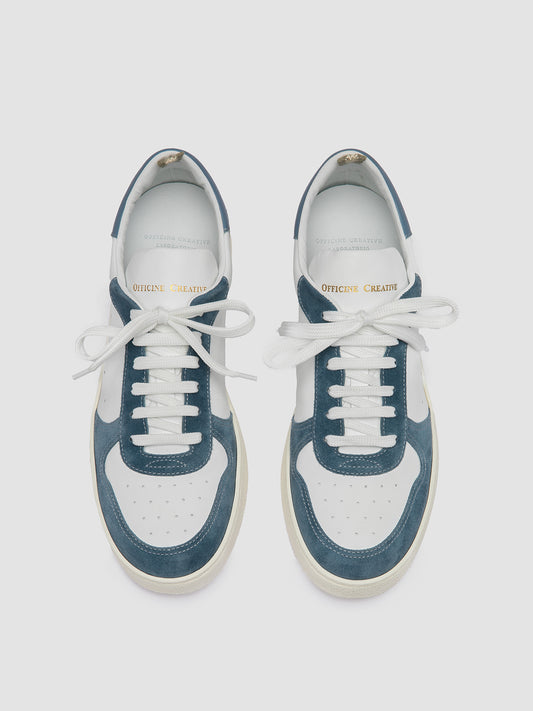 MOWER/008 L.CACH./2 LEATHER INDIGO/BIA/E.BLUE_F. OFF WHITE