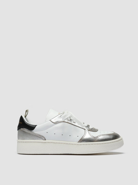 MOWER 110 - White Leather Low Top Sneakers women Officine Creative - 1