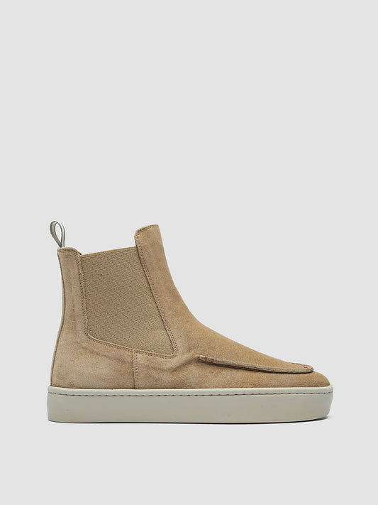 BUG 107 - Taupe Suede High-Top Sneakers Women Officine Creative - 1