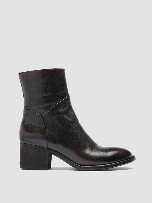 DENNER 107 - Brown Leather Ankle Boots Women Officine Creative - 1