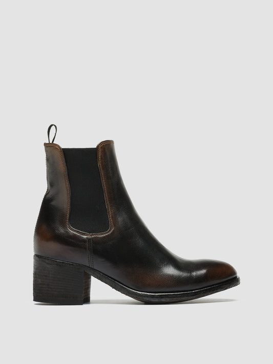 DENNER 114 - Brown Leather Chelsea Boots women Officine Creative - 1