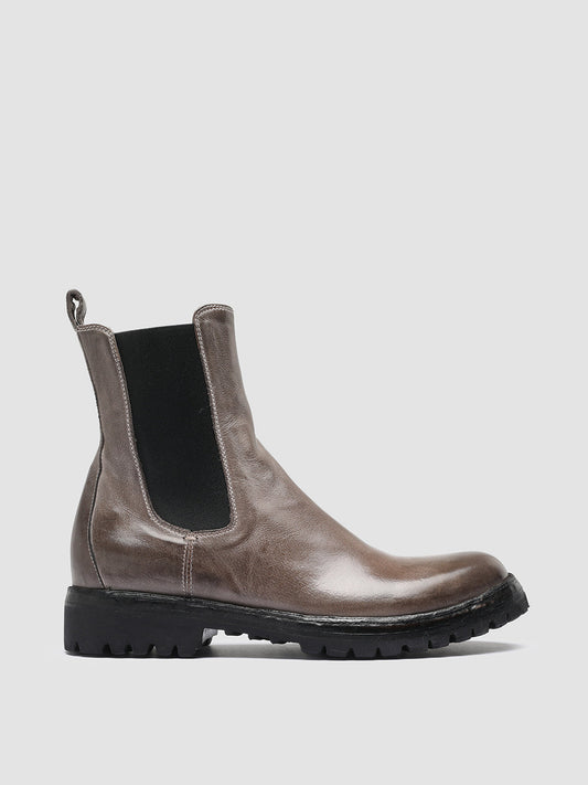 LORAINE 004 - Taupe Leather Chelsea Boots women Officine Creative - 1