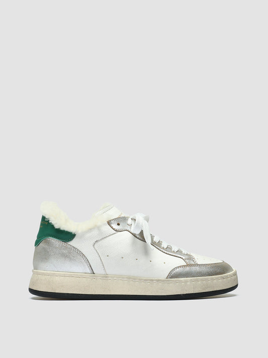 MAGIC 103 - White Suede and Leather Low Top Sneakers women Officine Creative - 1