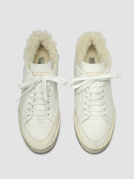 MAGIC 103 - White Leather Low Top Sneakers women Officine Creative - 2