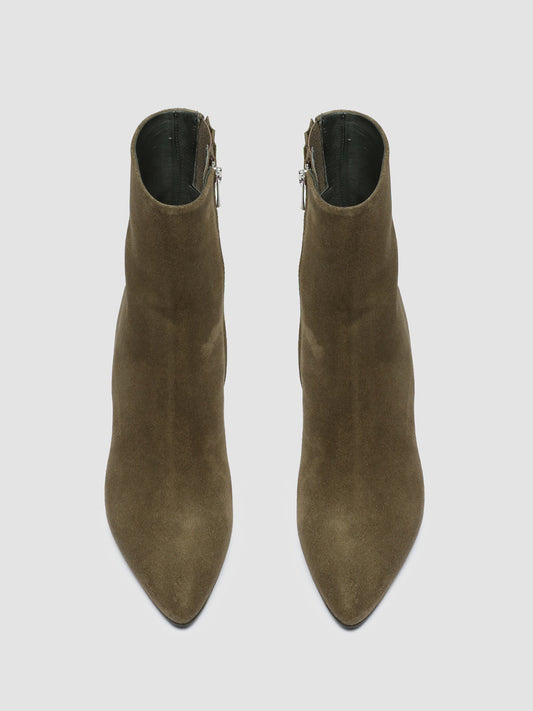SEVRE 001 - Taupe Suede Zip Boots women Officine Creative - 2