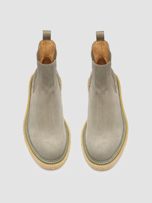 BULLET 002 - Green Suede Chelsea Boots Men Officine Creative - 2