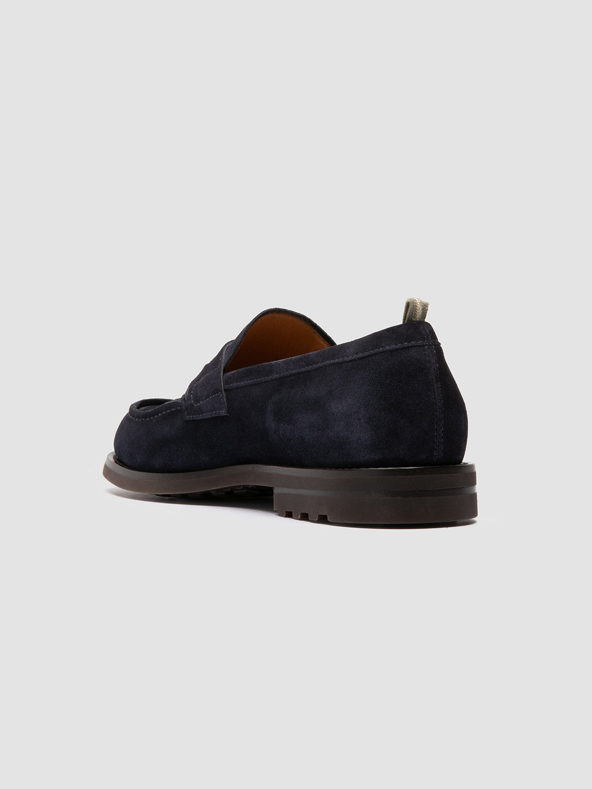 BELMONDO 006 - Blue Suede Penny Loafers Men Officine Creative - 4