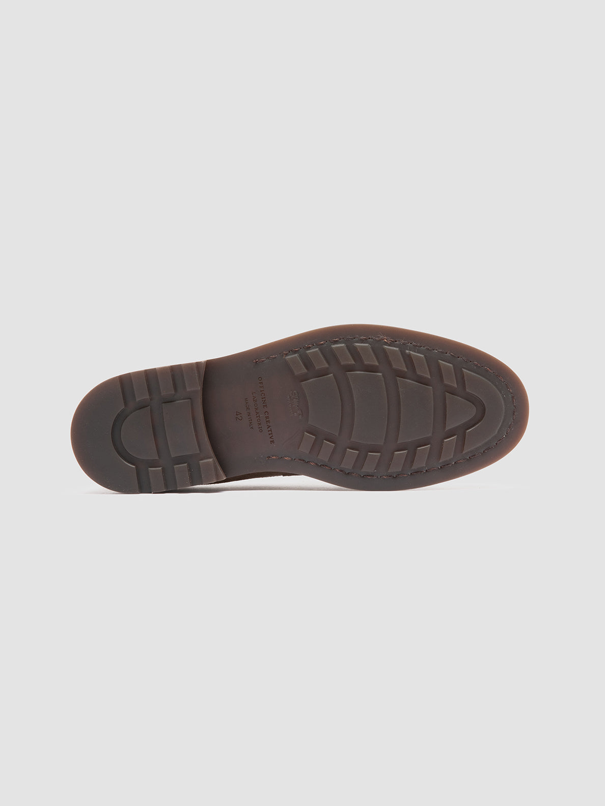 BELMONDO 006 - Taupe Suede Penny Loafers Men Officine Creative - 5