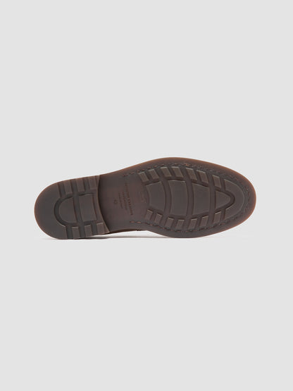 BELMONDO 006 - Taupe Suede Penny Loafers Men Officine Creative - 5