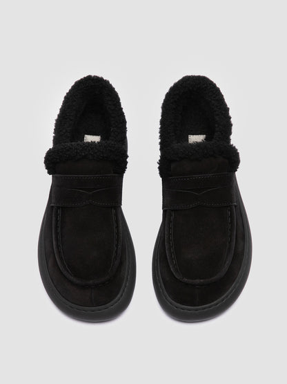 DINGHY/104 L.CACHEMIRE NERO_F.DO NERO_fur