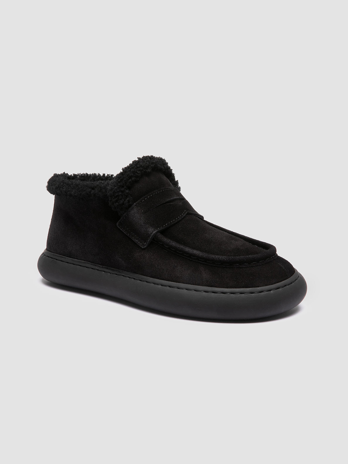 DINGHY/104 L.CACHEMIRE NERO_F.DO NERO_fur