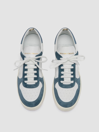 MOWER/008 L.CACH./2 LEATHER INDIGO/BIA/E.BLUE_F. OFF WHITE