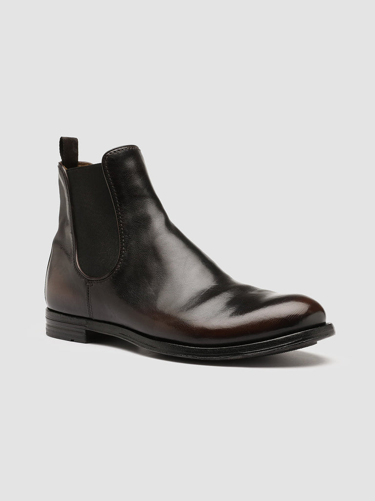 ANATOMIA 083 - Black Leather Chelsea Boots Men Officine Creative - 3