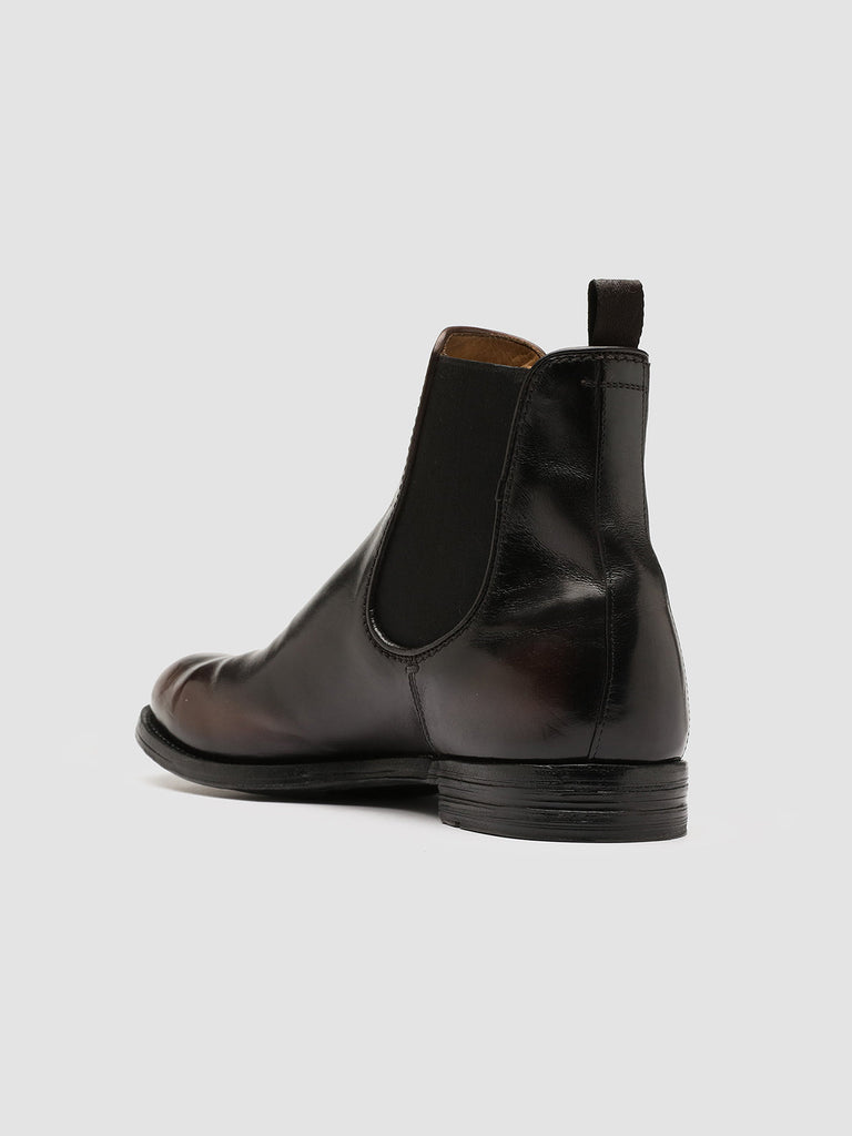 ANATOMIA 083 - Black Leather Chelsea Boots Men Officine Creative - 4