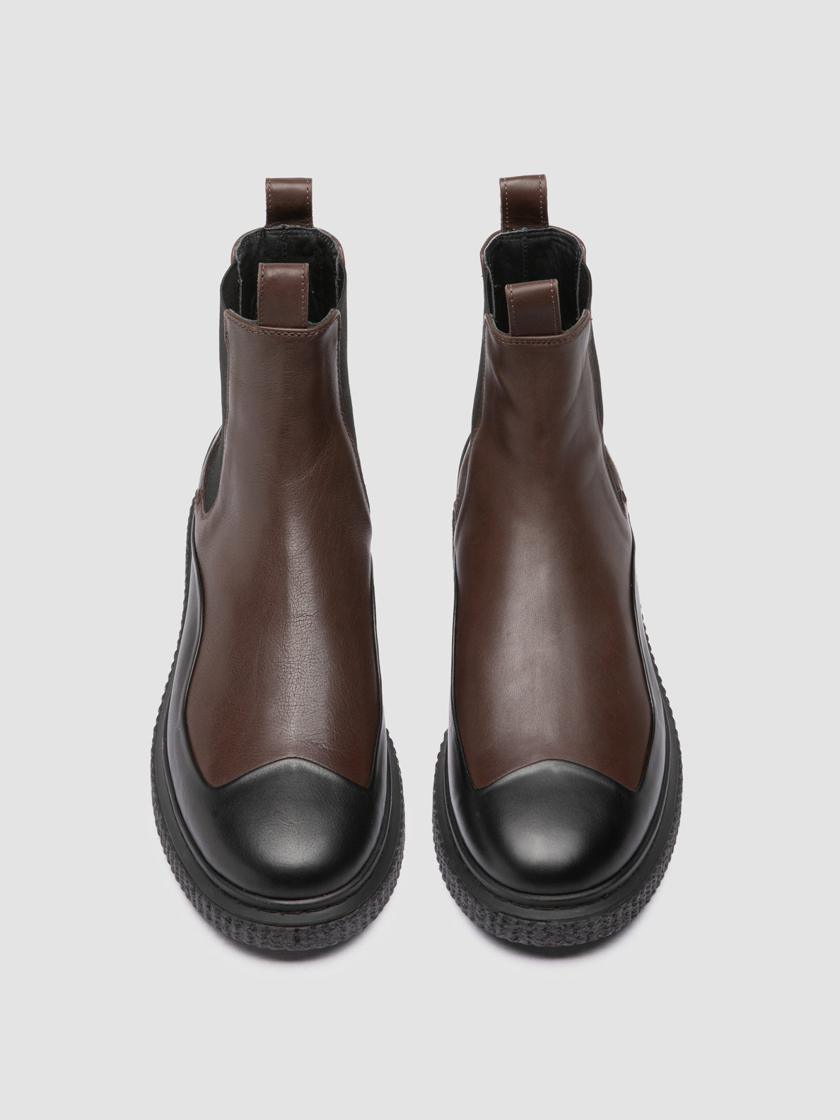 KRACE/019 BUTTERO NAPPA NERO/MORO