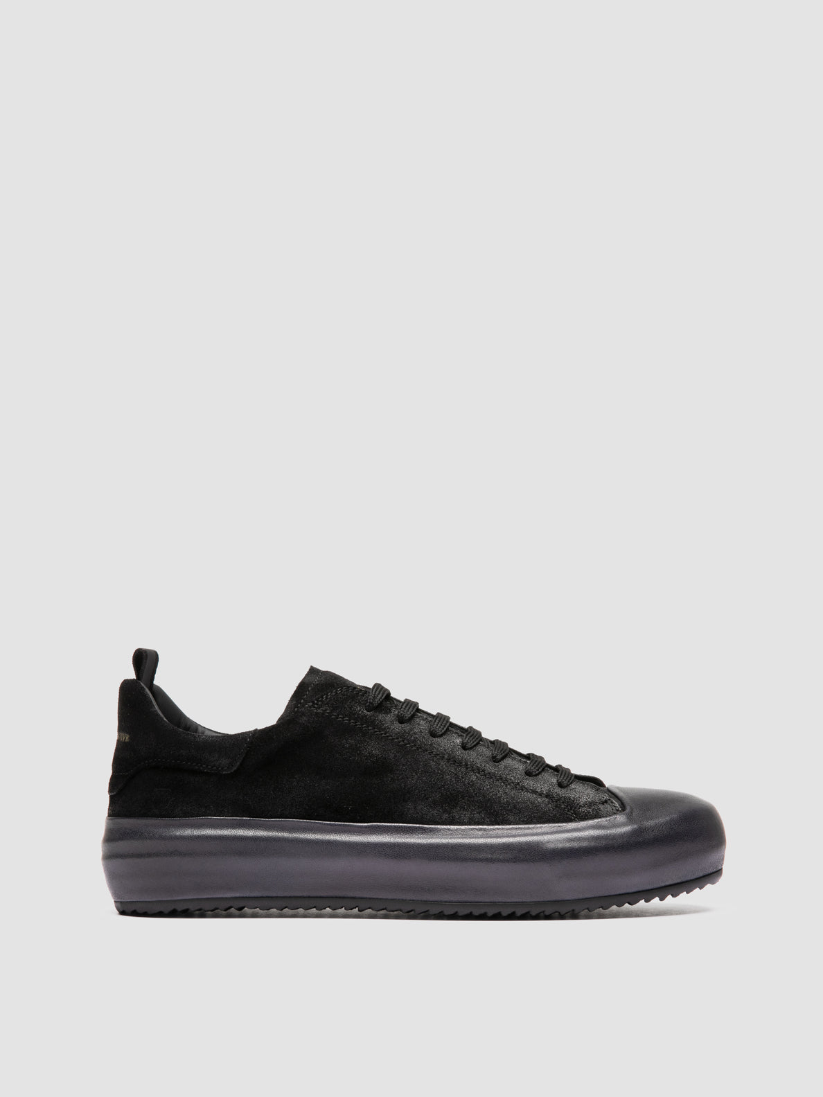MES/009 LAMB/SUEDE DUSTY NERO