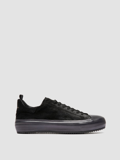 MES/009 LAMB/SUEDE DUSTY NERO