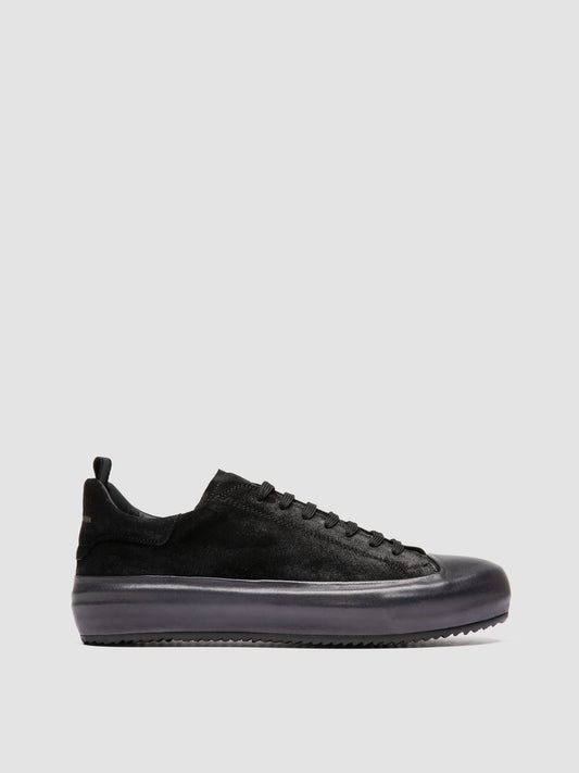 MES/009 LAMB/SUEDE DUSTY NERO