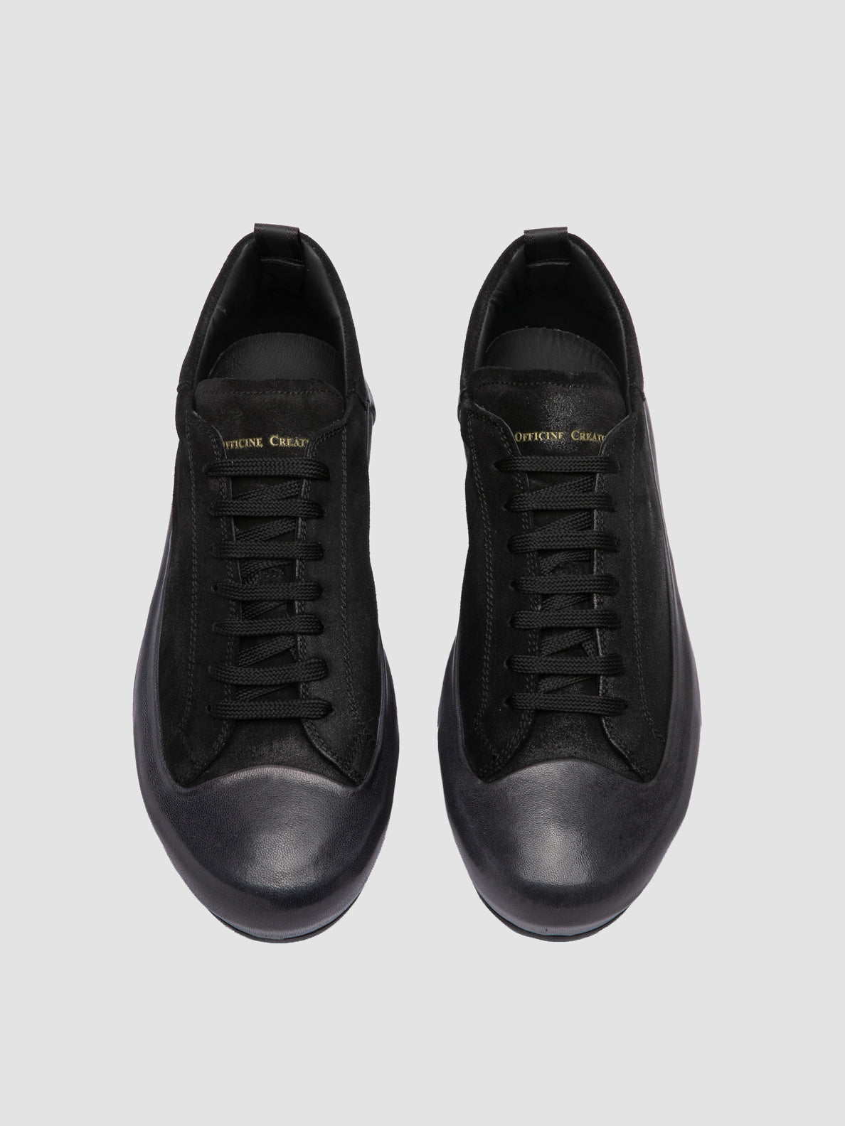MES/009 LAMB/SUEDE DUSTY NERO