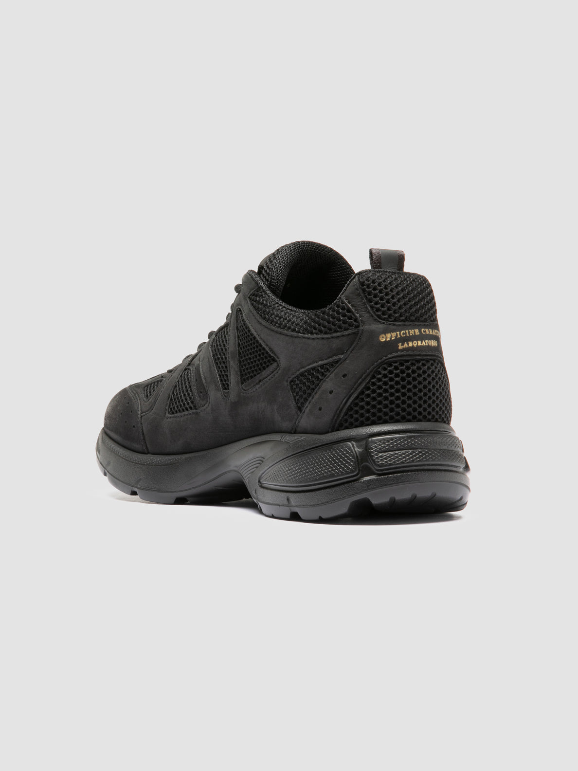SUPURBIA/001 S.NABUK/MESH DUSTY NERO - F.DO NERO