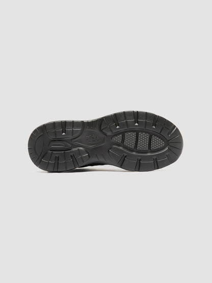 SUPURBIA/001 S.NABUK/MESH DUSTY NERO - F.DO NERO