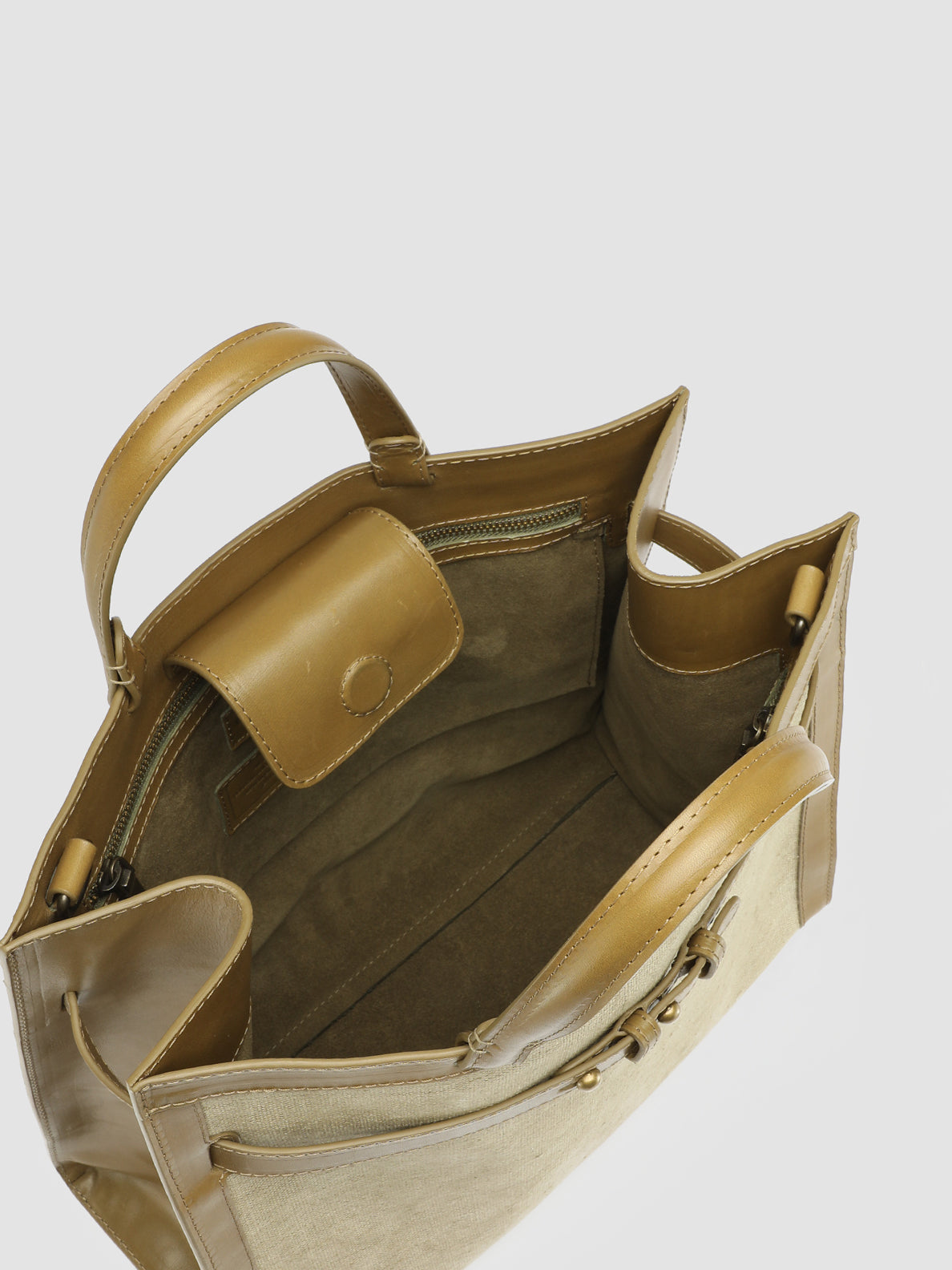 SADDLE/015 LINO/TUCSON LUX THYME/OLIVE
