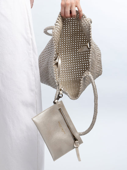 SUSAN/009 MICRO BUTTON LA ARGENTO