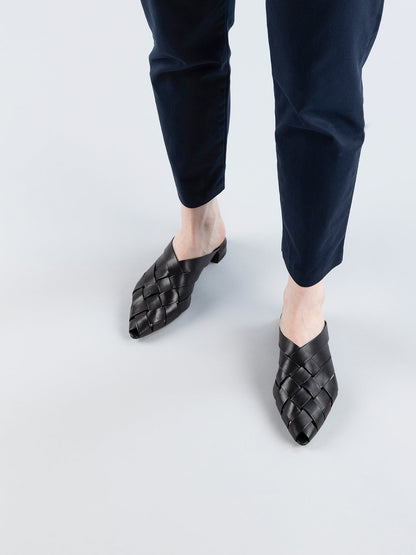 SAGE/105 BUTTERO NAPPA NERO