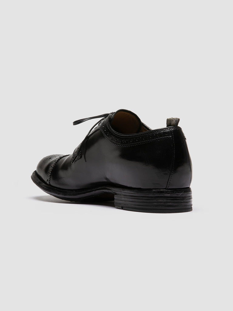 BALANCE 004 - Black Leather Derby Shoes men Officine Creative - 4