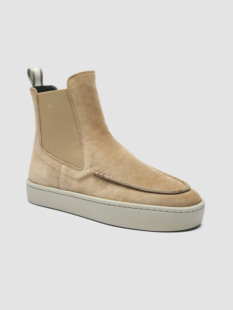 BUG 107 - Taupe Suede High-Top Sneakers Women Officine Creative - 3