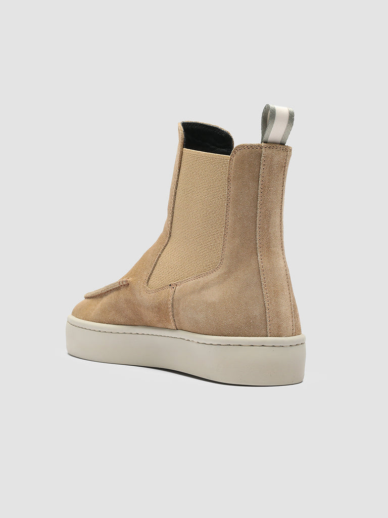 BUG 107 - Taupe Suede High-Top Sneakers Women Officine Creative - 4