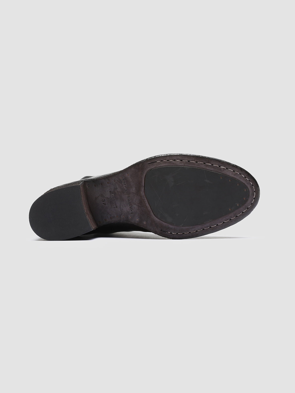 DENNER 100 - Black Leather Ankle Boots Women Officine Creative - 5