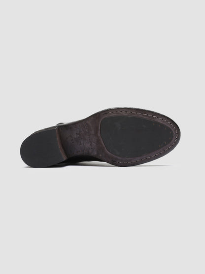 DENNER 100 - Black Leather Ankle Boots Women Officine Creative - 5