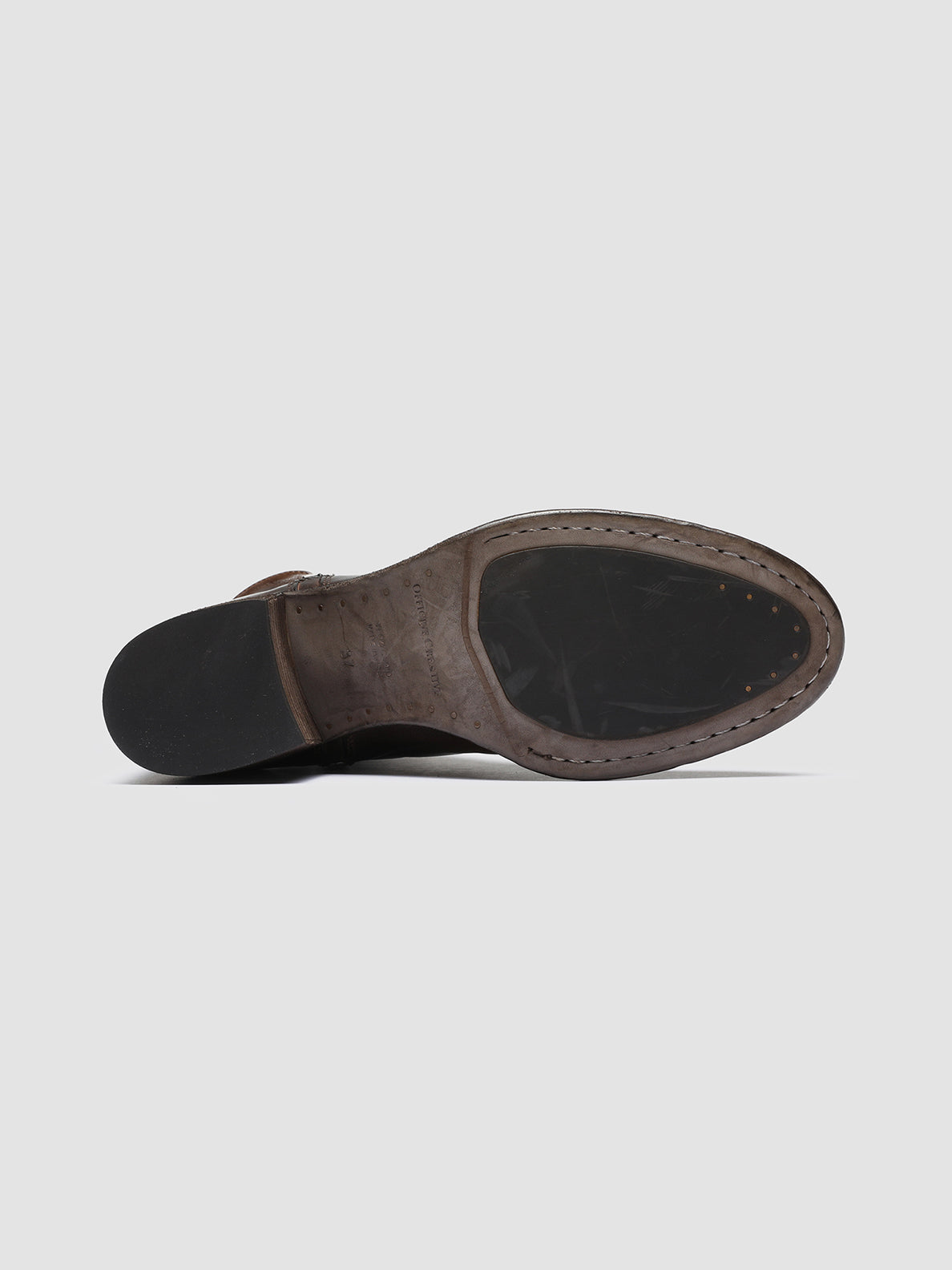 DENNER 103 - Brown Leather Ankle Boots Women Officine Creative - 5