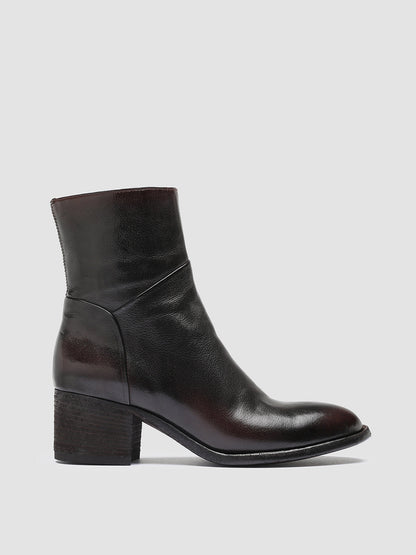 DENNER 107 - Brown Leather Ankle Boots Women Officine Creative - 1