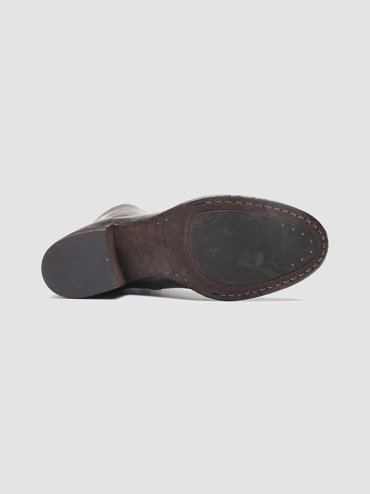 DENNER 107 - Brown Leather Ankle Boots Women Officine Creative - 5
