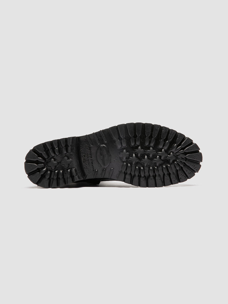 IKONIC 003 - Black Leather Zip Boots men Officine Creative - 5