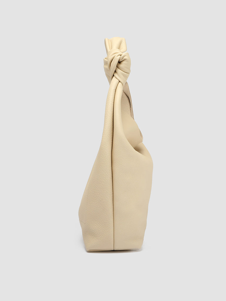 BOLINA 15 - Ivory Leather Hobo Bag  Officine Creative - 3