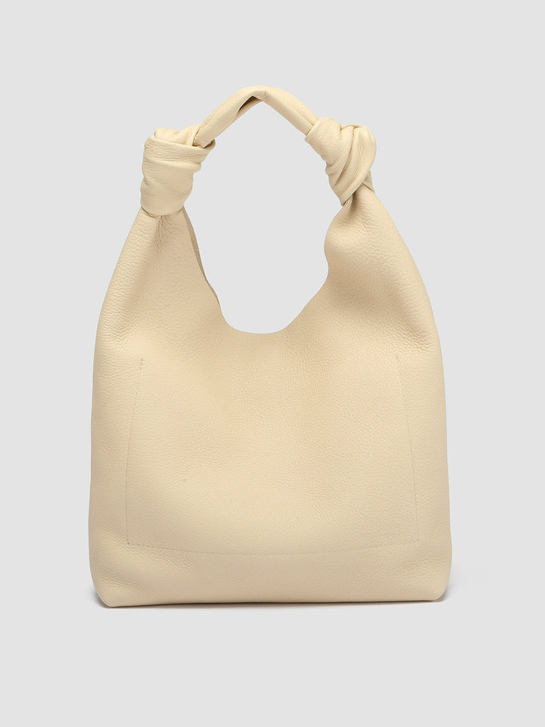 BOLINA 15 - Ivory Leather Hobo Bag  Officine Creative - 4