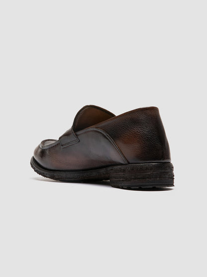 LEXIKON 140 - Brown Leather Penny Loafers women Officine Creative - 4