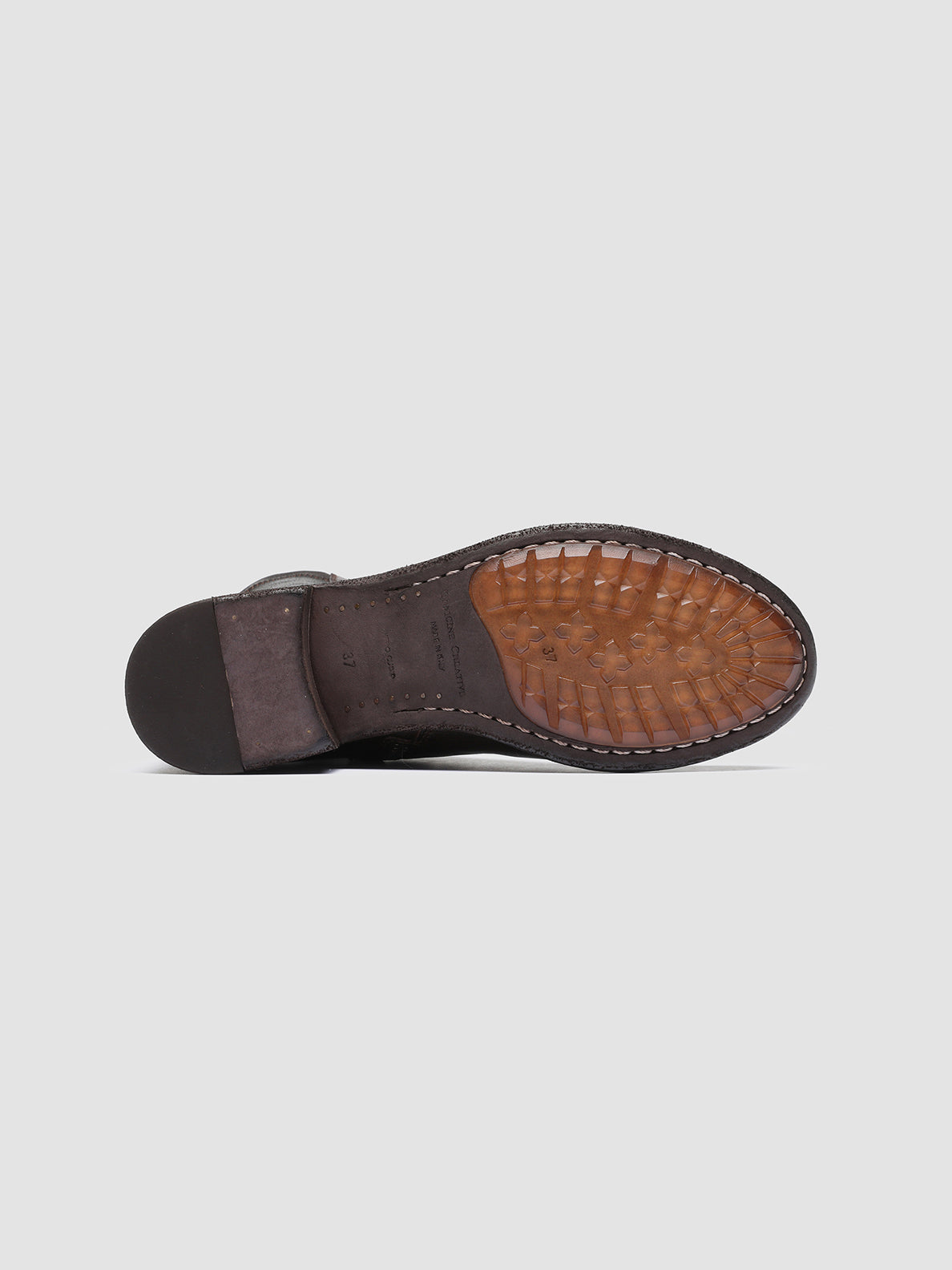 LISON 042 - Brown Leather Booties Women Officine Creative - 5