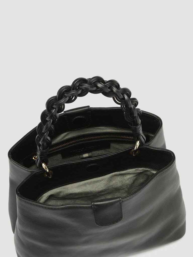 NOLITA WOVEN/220 BUTTERO NAPPA NERO