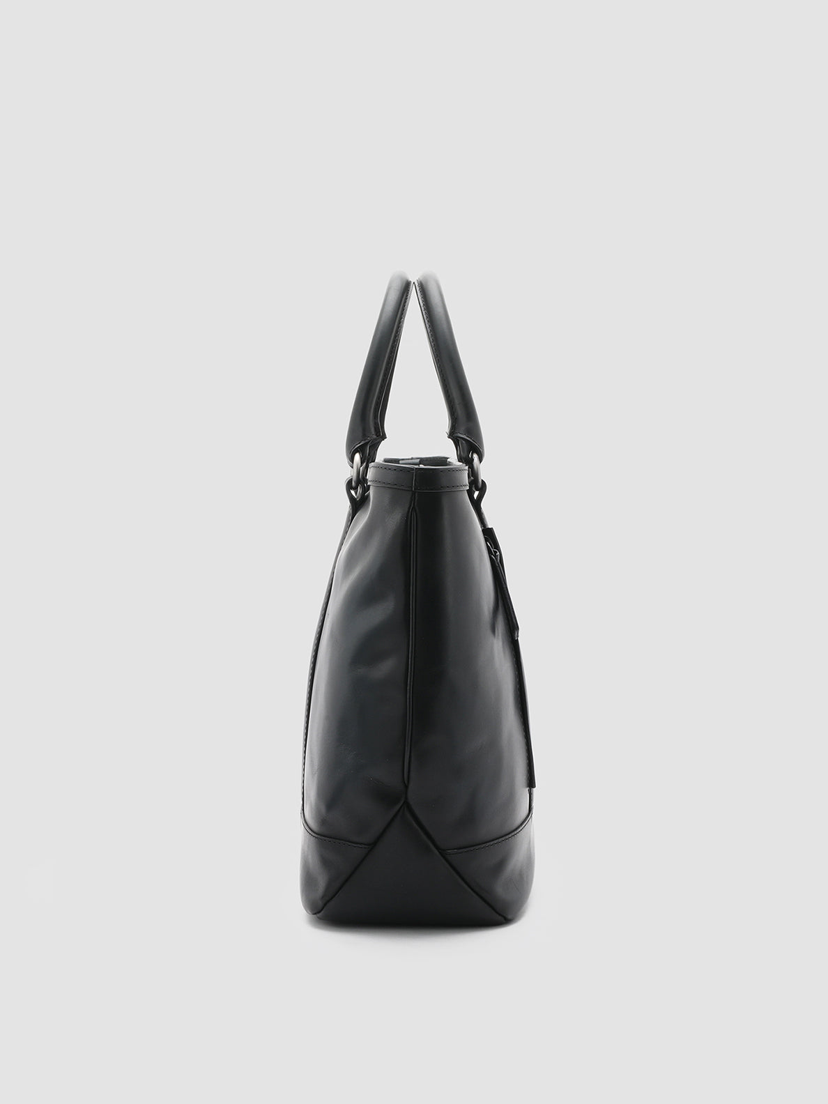 QUENTIN 008 - Blue Leather Tote Bag  Officine Creative - 5