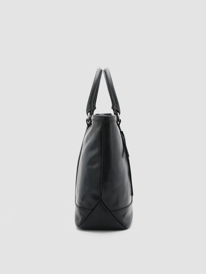 QUENTIN 008 - Blue Leather Tote Bag  Officine Creative - 5