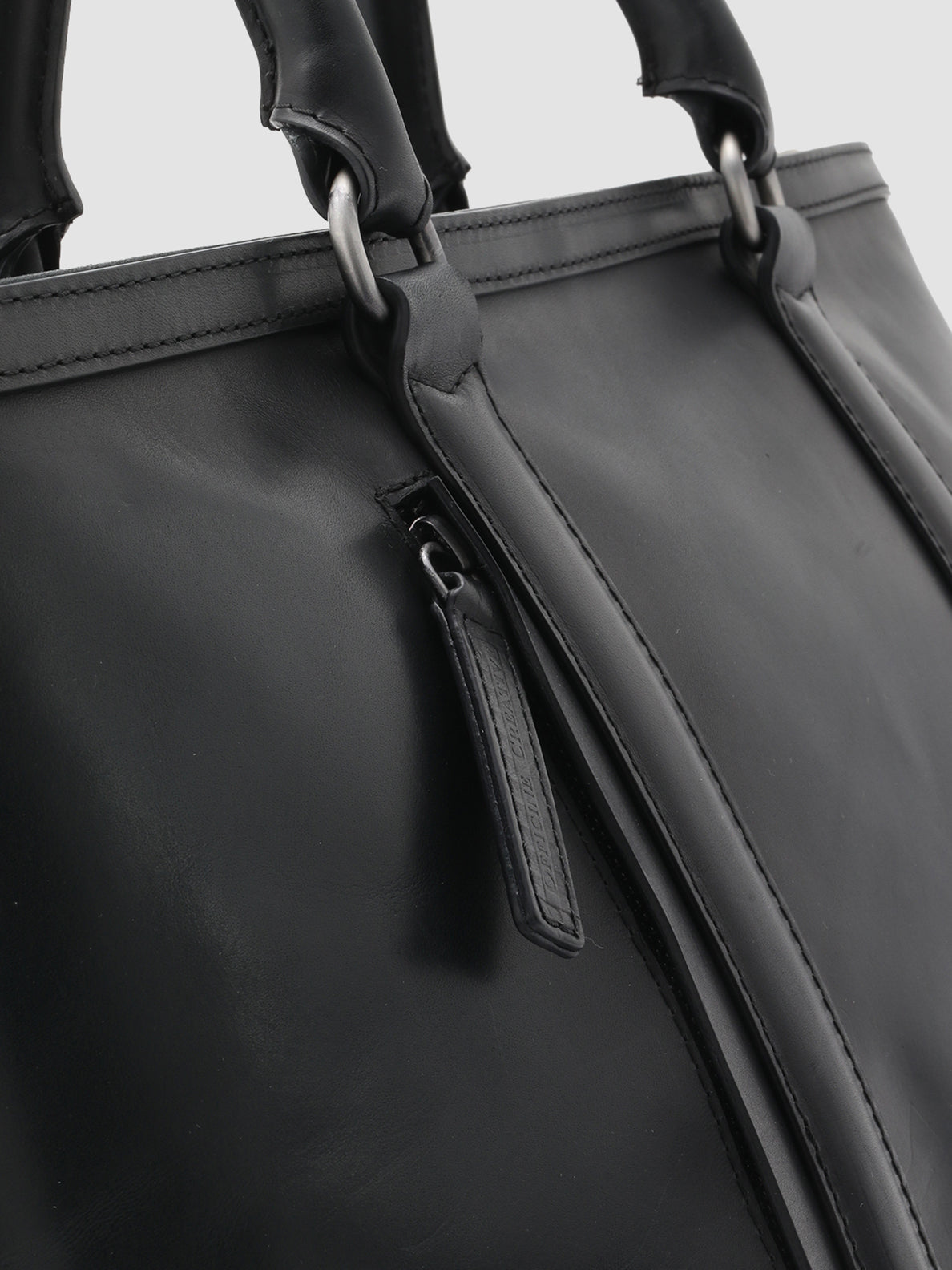 QUENTIN 008 - Blue Leather Tote Bag  Officine Creative - 8