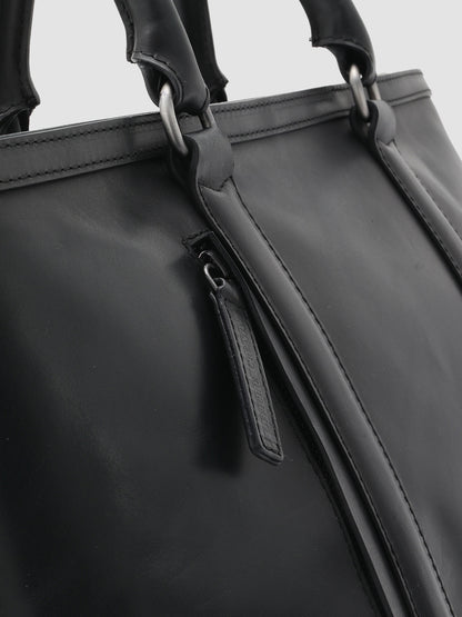 QUENTIN 008 - Blue Leather Tote Bag  Officine Creative - 8
