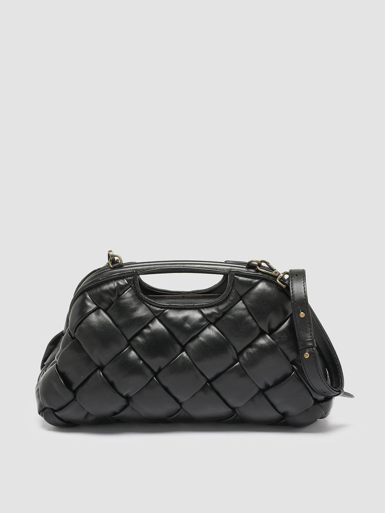 HELEN 08 Massive - Black Leather Clutch Bag  Officine Creative - 4