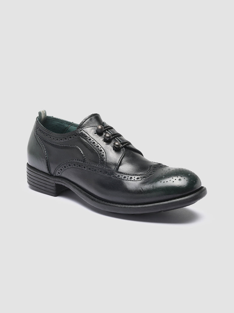 CALIXTE 035 - Black Leather Derby Shoes women Officine Creative - 2