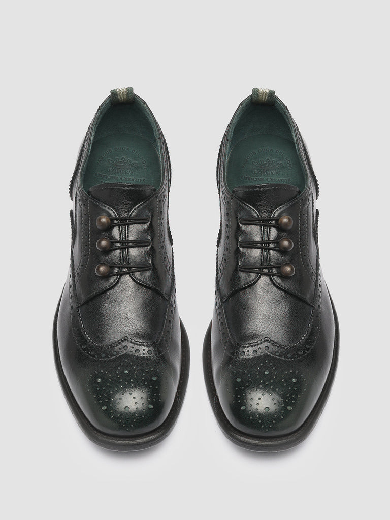 CALIXTE 035 - Black Leather Derby Shoes women Officine Creative - 4