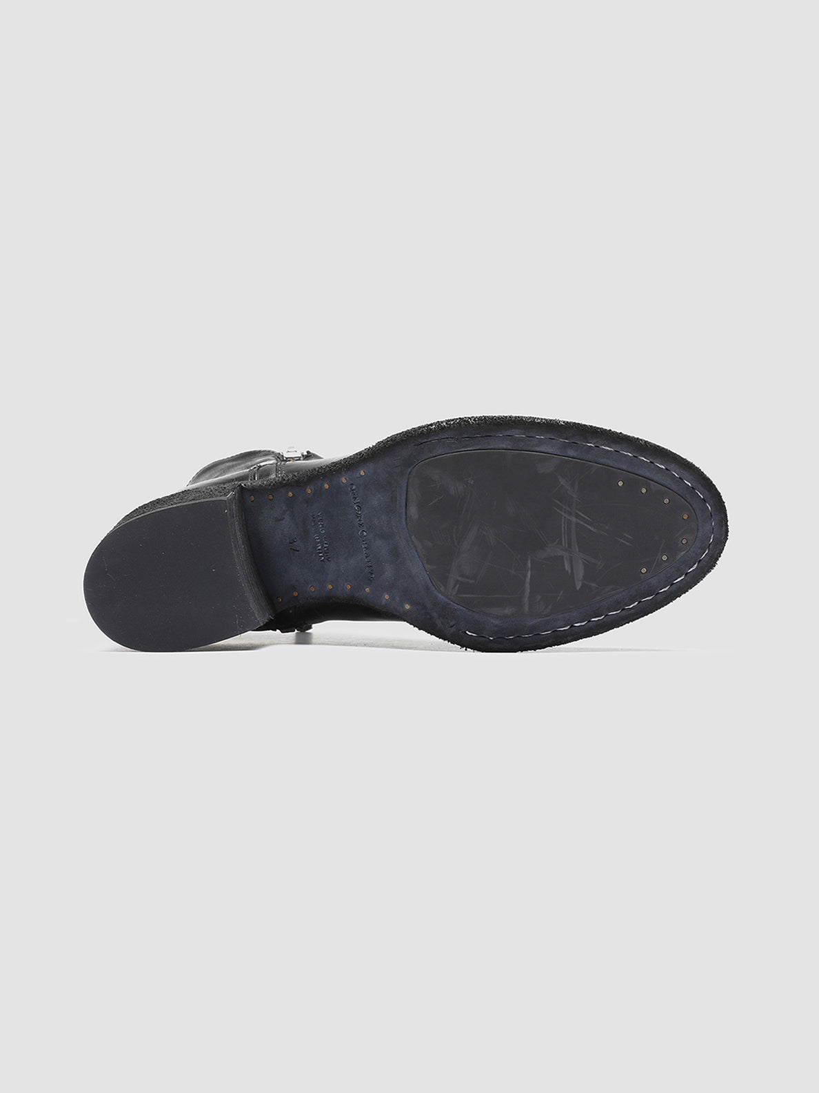 DENNER 103 - Black Leather Ankle Boots Women Officine Creative - 5